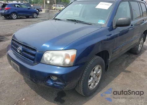 2006 Toyota Highlander V6 z USA, uszkodzony, nr VIN JTEEP21A360144263